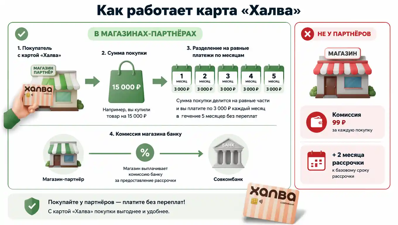 «Халва» от Совкомбанка: честный разбор минусов, о которых молчат в рекламе